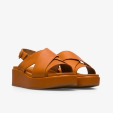 Camper Misia Sandaler Dame MørkeOrange CNUVVJ-456